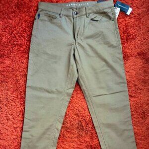 Perry Ellis Men’s Pants – Slim Fit – 32W × 36L – Stretch – ELMWOOD